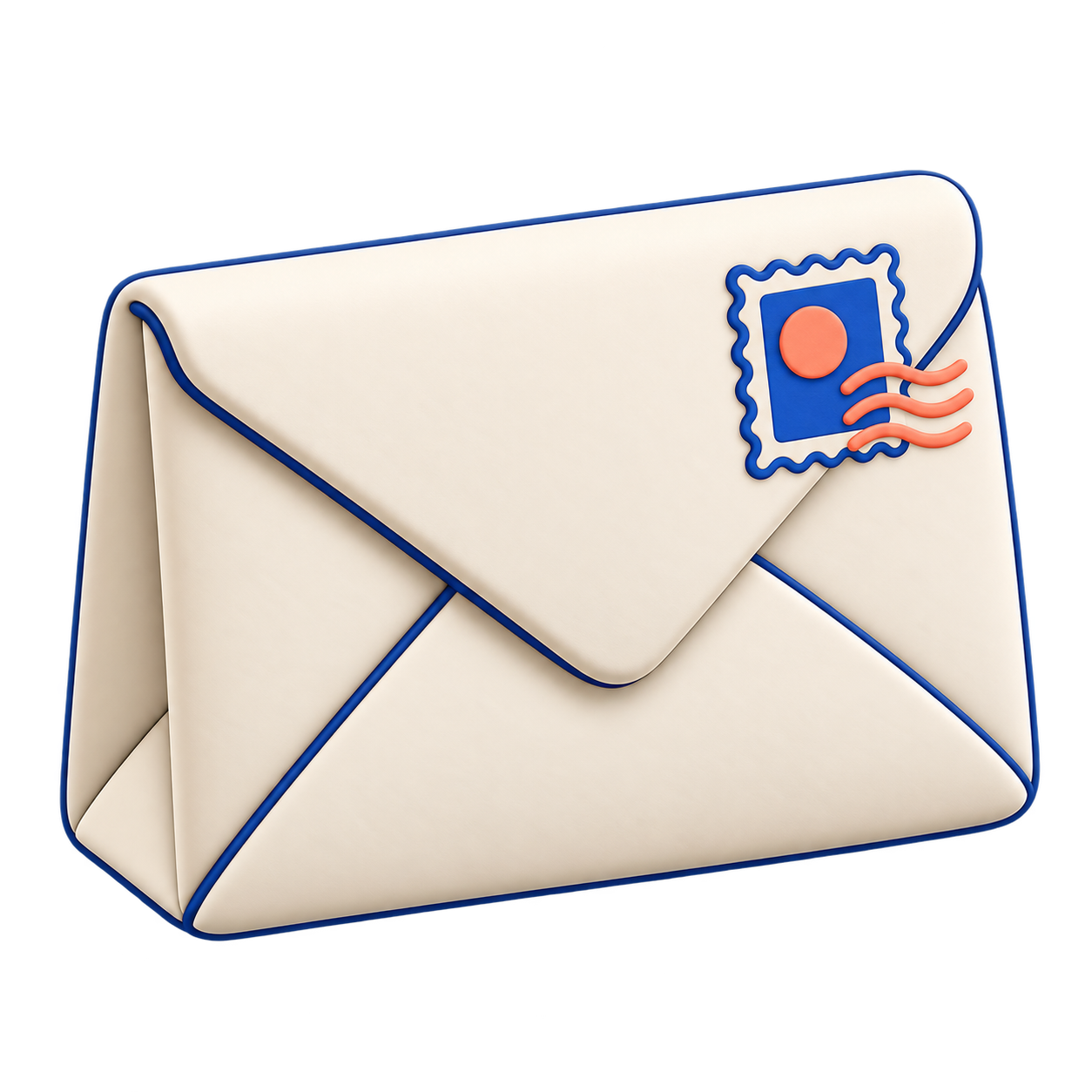 Une enveloppe et son catalogue avant le tri